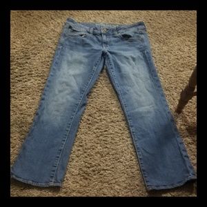 American Eagle Artist Crop Jeans